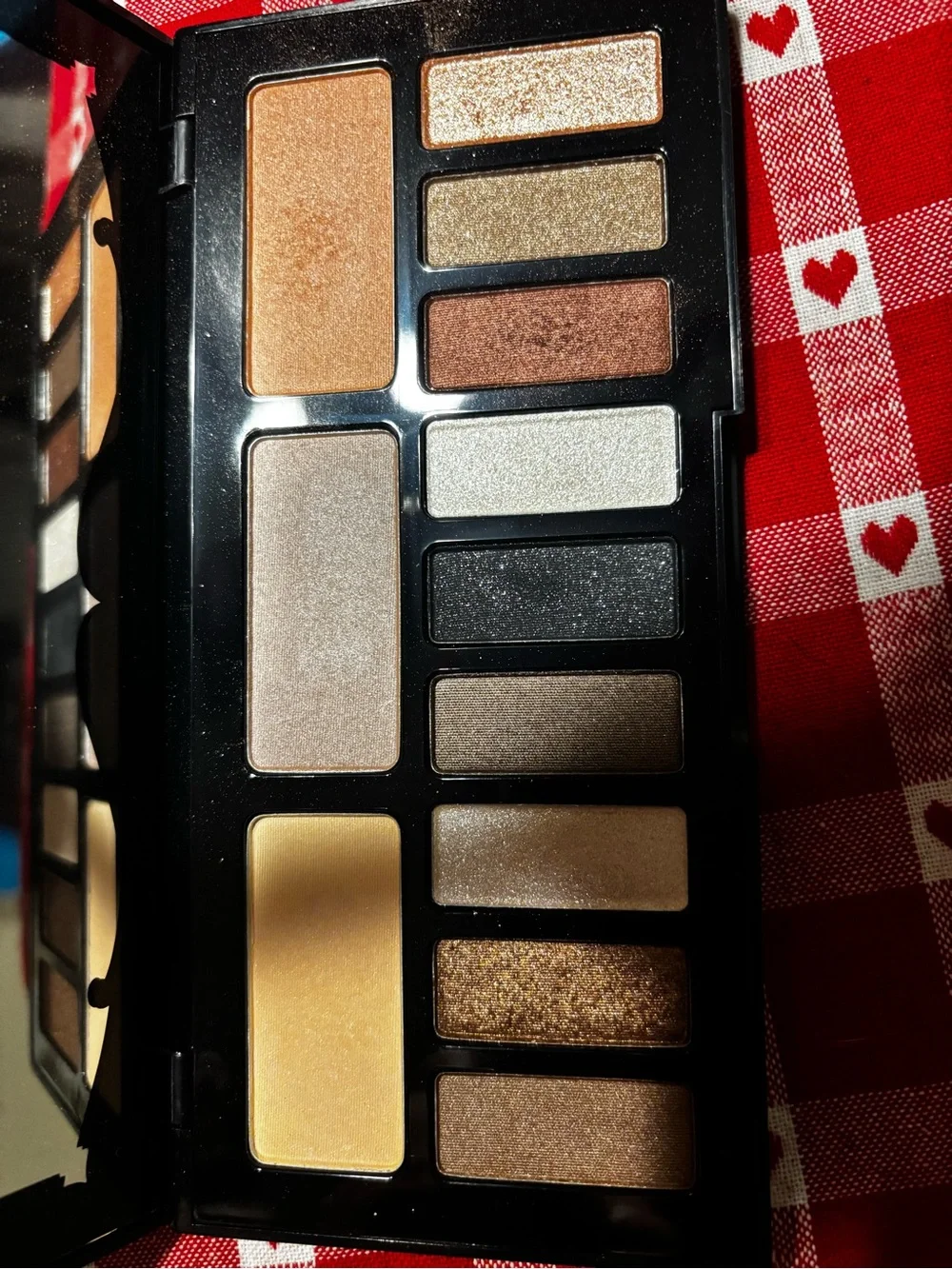 Kat Von D Black Palette with Holographic Gold Logo